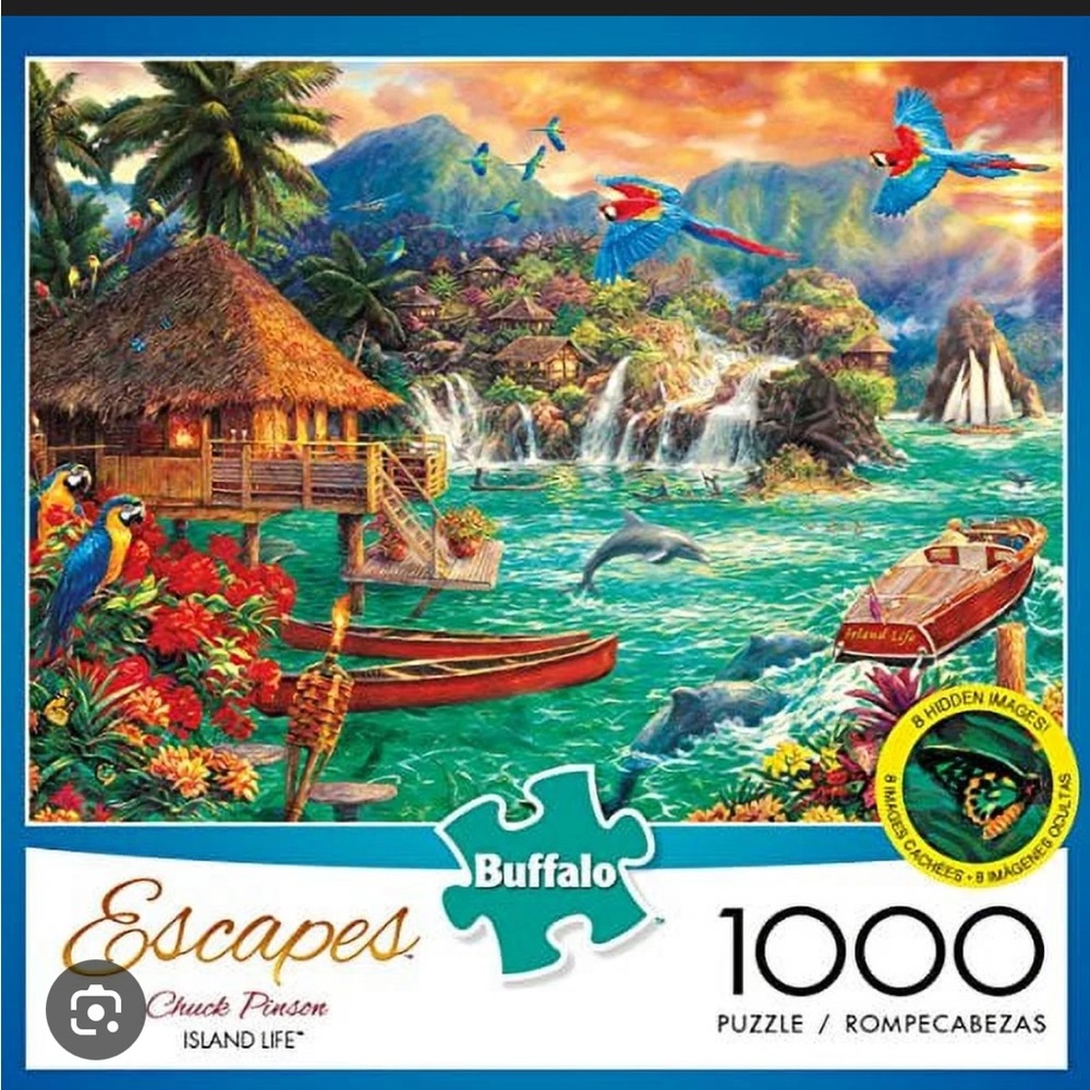 Buffalo Island Life Puzzle - 1000 Pieces